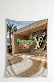 Louis Vuitton Throw Blankets